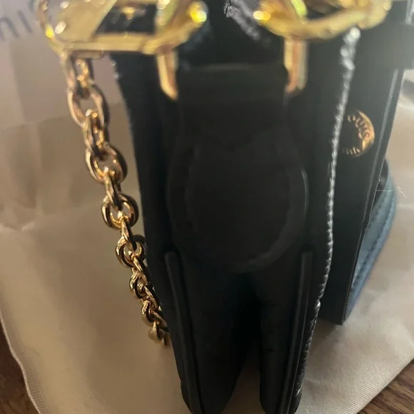 Fashion Empreinte Crossbody Bag or Purse - Black - Picture 5 of 12